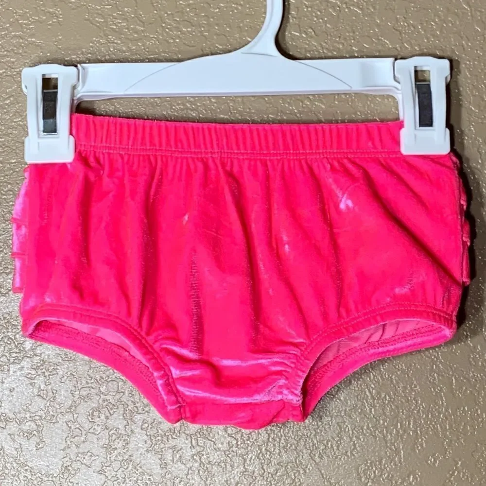 Cat & Jack baby girl pink velvet bloomers